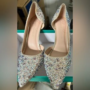 Like New Rhinestone Heels
